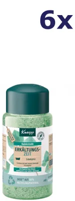 Produktbild von 6x Kneipp badzout 600g Cold Time Eucalyptus