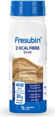 Obrázok produktu pre Fresubin 2Kcal DRINK 6x4x200ml vláknina Cappuccino (mit Ballaststoffen)