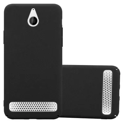 Produktbild von Cadorabo Schutzhülle für Sony Xperia E1 Hülle in Schwarz Etui Hard Case Handyhülle Cover