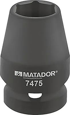 Produktbild von Kraft-Steckschlüssel-Einsatz, 6-kt., 12,5 mm (1/2"): 16 m