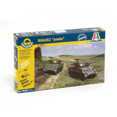 Immagine prodotto di 1:72 M4A3E2 "JUMBO", 2 pezzi 510107520