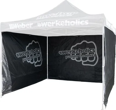Produktbild von Seitenwände für Easy-Up Zelt 3 x 3 m schwarz