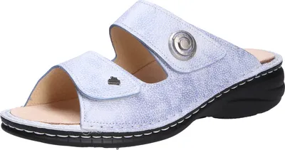 Immagine prodotto di Scarpe da donna Finn Comfort Colina, muli, pelle, blu, solette libere, comode - Marca Finn Comfort, blu, pelle (naturale)