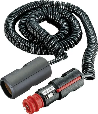 Image de Pro Car 65039 Câble d'extension automobile avec câble réversible, 3 m, noir - Fiche universelle pour prise allume-cigare et prise automobile normalisée > Prise de courant automobile