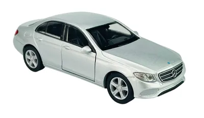 Produktbild von Welly 2016 Mercedes-Benz E-class Silber 1:34-1:39 Die Cast Metall Modell Neu im Kasten  43703