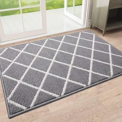 Productafbeelding van Famanu antislip deurmat, 60x90 cm - Geschikt voor binnen- en buitengebruik