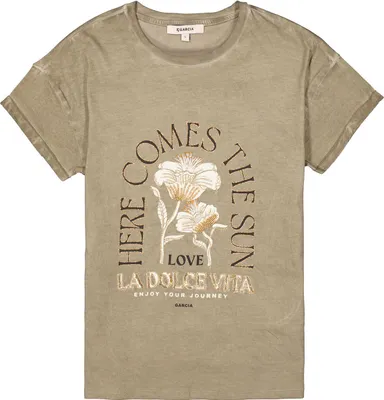 Produktbild von Garcia ladies T-shirt ss 5532 summer oliv XS