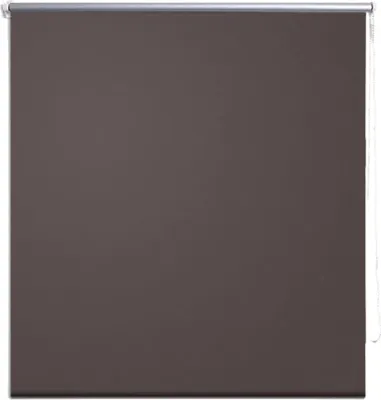 Image de Store enrouleur occultant 144,4 x 230 cm, largeur du tissu 140 cm, couleur café