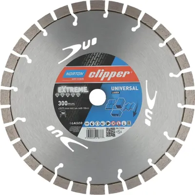 Produktbild von Norton Clipper Diamant-Trennscheibe Extreme Universal Laser 300x30/25