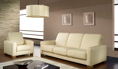 Image de Zweisitzer Couch Klassische Ledersofa Couch Polster Sofa 2 Sitzer Leder Couchen