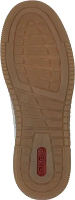 Produktbild von Rieker Damen Schnürschuh lose Einlage TR-Sohle rutschfest pflegeleicht M5512, Größe:39 EU, Farbe:Silber