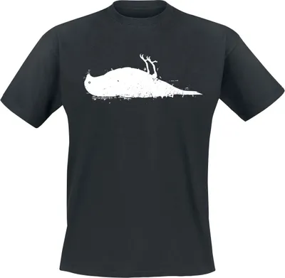 Produktbild von Atticus T-Shirt Herren Bird schwarz Rockwear, Streetwear 100% Baumwolle XXL