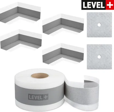 Produktbild von Abdichtung Set Dichtband Innenecken Dichtmanschetten Bandset Innen Außen SET G2