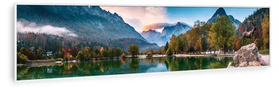 Obrázek produktu pro Klarstein Wonderwall Air Art Smart, infračervený ohřívač, 120 x 30 cm, 350 W, moře