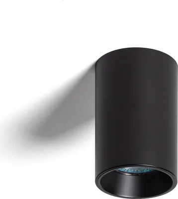 Produktbild von Deckenleuchte Rund Traxim M Schwarz