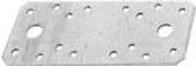Immagine prodotto di Alberts 849252 Connettore piatto, zincato Sendzimir, 133 x 55 mm, confezione da 60 pezzi