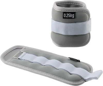 Produktbild von Gewichte für Fußgelenke: 0,55 kg / 1,1 kg / 1,65 kg – Fußgelenkbänder für Fitness – Verstellbarer Widerstand – Ideal für Yoga und Aerobic – Luxento