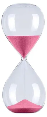 Produktbild von Runde Sanduhr (5/30/60 Minuten) – Pers?nlichkeits-Glas-Sanduhr-Ornament – heit – Zeitmanagement-Tool