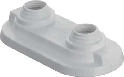 Produktbild von Geberit GE Mepla Therm Doppelrosette, weiß, d16, 20mm, 1 Stk.