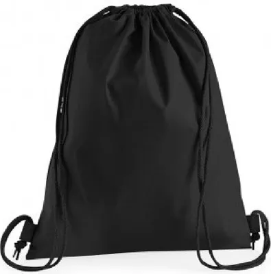 Produktbild von Westford Mill Premium Baumwolle Sportbeutel PC3201 (Einheitsgröße) (Schwarz)