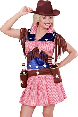 Produktbild von Rodeo Cowgirl Sylvie Kostüm Größe: L (42/44)