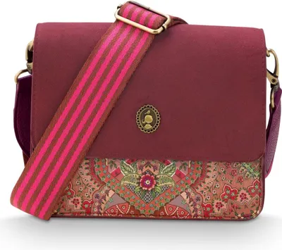 Produktbild von Pip Studio Fenna Cross Body Bag Small Jabali Farbe Red 19x6x16cm