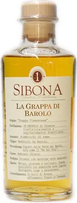 Produktbild von Sibona Grappa di Barolo | 40 % vol | 0,5 l