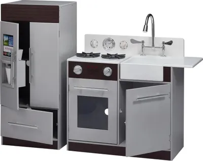 Produktbild von Spielküche modern, espresso grey