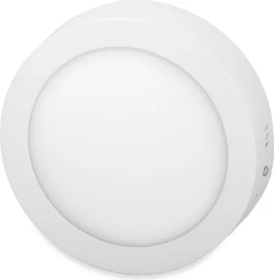 Obrázok produktu pre LED Solution Biely prisadený LED panel guľatý 170mm 12W Economy Farba svetla: Studená biela 7875