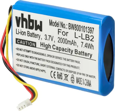 Produktbild von vhbw Akku Ersatz für Logitech 190247-1000, L-LB2 für kabellose Maus (2000 mAh, 3,7 V, Li-Ion)