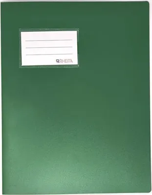 Produktbild von Rheita Schnellhefter PP mit Beschriftungstasche, für A4 4006335386129