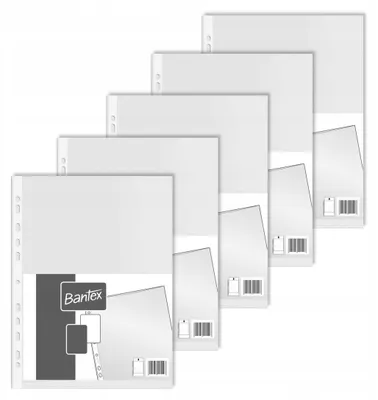 Produktbild von Bantex Dokumentenhüllen Groszkoptik A4 Büromaterial 500 Stück