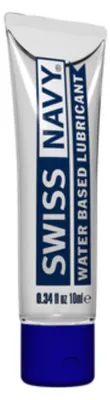Immagine prodotto di Lubrificante a base d'acqua Swiss Navy 0,34 oz / 10 ml