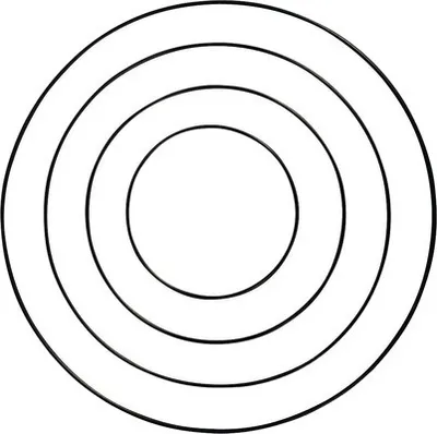 Produktbild von Metallringe beschichtet, 10cm ø, schwarz