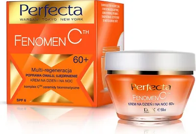 Obrázek produktu pro Perfecta Fenomen C 60+ Multiregenerační, zpevňující denní a noční krém 50ml