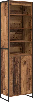 Image de Armoires Hautes Bois Ancien 60 x 36 x 200 cm Bois d'ingénierie