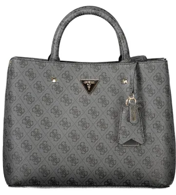 Produktbild von Stilvolle schwarze Damenhandtasche mit verstellbarem Schultergurt