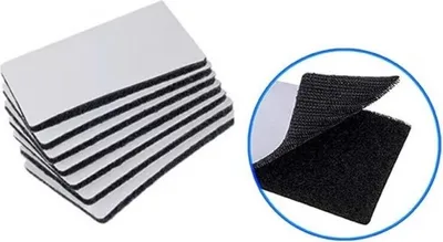 Produktbild von INF Klettverschlüsse 10er Set Schwarz