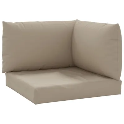 Immagine prodotto di vidaXL Cuscino Pallet 3 pezzi Taupe tessuto Oxford