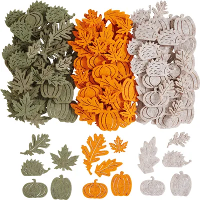Produktbild von VBS Herbstliche Filzmotive, 48 Stück