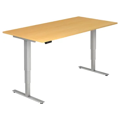 Zdjęcie produktu dla HAMMERBACHER XDSM2E/6/S Schreibtisch elektr. 200 cm bu