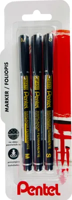 Obrázek produktu pro Sada Pentel NFS410+NF450+NM470-A-3B, 3 kusy