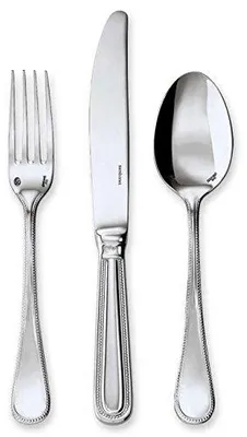Immagine prodotto di Sambonet S0035, set di posate "Perles", 24 pezzi, acciaio inossidabile 18/10