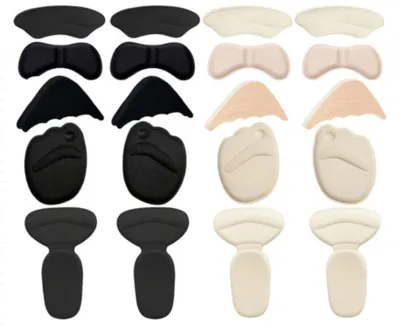 Produktbild von 10 Paar Schuheinlagen für zu große Schuhe, Komfortpolster für High Heels, Stiefel & Alltagsschuhe