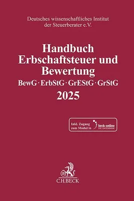 Immagine prodotto di Handbuch Erbschaftsteuer und Bewertung 2025