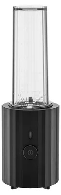 Designmixer 380 W, schwarz, mit Schale und Mini-Hackmühle
