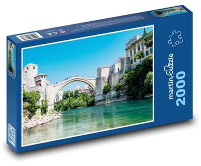 Obrázok produktu pre Puzzle 2000 Mostar - Most cez Neretvu - martinpuzzle