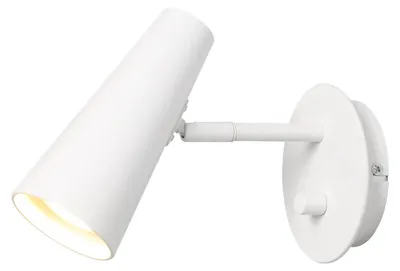 GU10 Wandlamp, dimmbar, LED 5W 3000K, weiß, verstellbar
