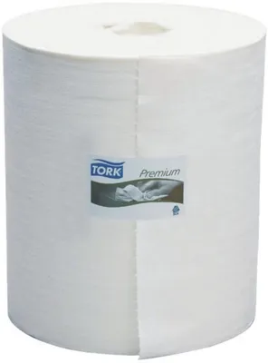 Zdjęcie produktu dla tork 530104 TORK czyściwo uniwersalne w rolce, 1-warstwowe, białe, 270 m - bardzo mocne