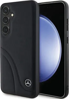 Immagine prodotto di Mercedes Mehcs24S23Rbcsk S24 S921 Czarny/Black Custodia rigida in Finto cuoionti curvi